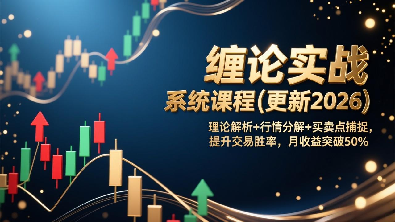 缠论实战系统课程(更新2026-优创库云网创