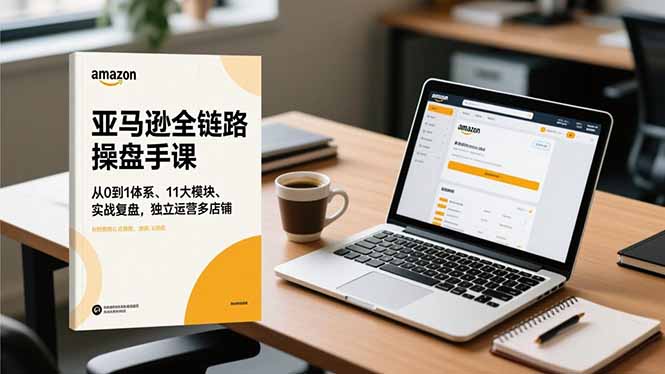 亚马逊全链路操盘手课，从0到1体系、11大模块、实战复盘，独立运营多店铺-优创库云网创