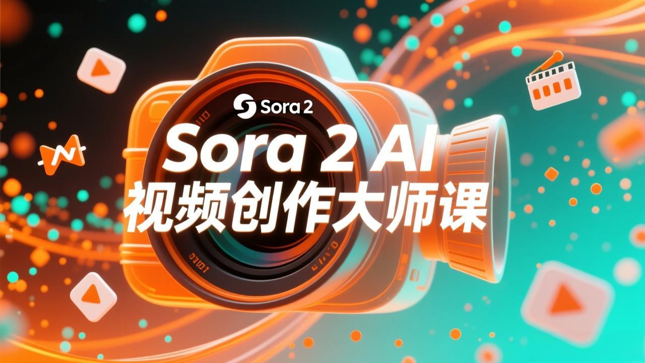 如何利用Sora 2创建流行AI人工智能视频大师班教程：掌握创作全流程，产出百万播放内容-优创库云网创