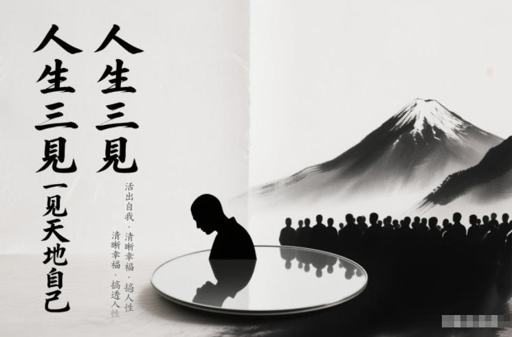 人生三见一见天地见众生见自己，活出自我拥有清晰幸福人生，搞透人性-优创库云网创