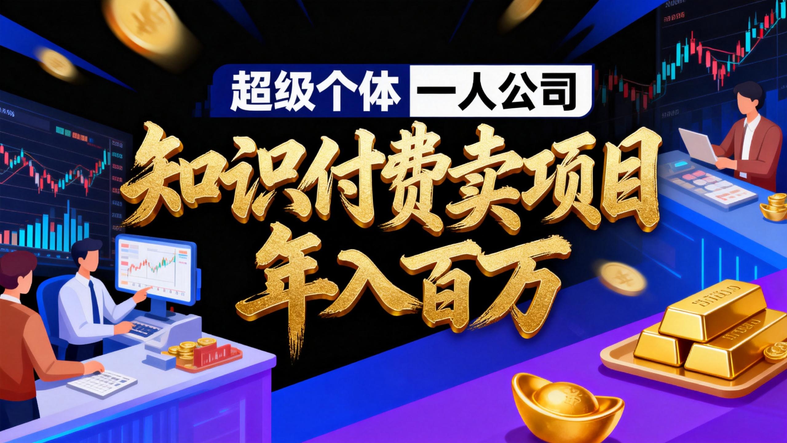 2026年“超级个体一人公司”私域卖项目年入百万，个人IP-精准引流-项目包装-转化成交-优创库云网创